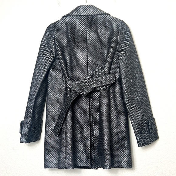 J.Crew Collection Metallic Textured Peacoat - Picture 3 of 7
